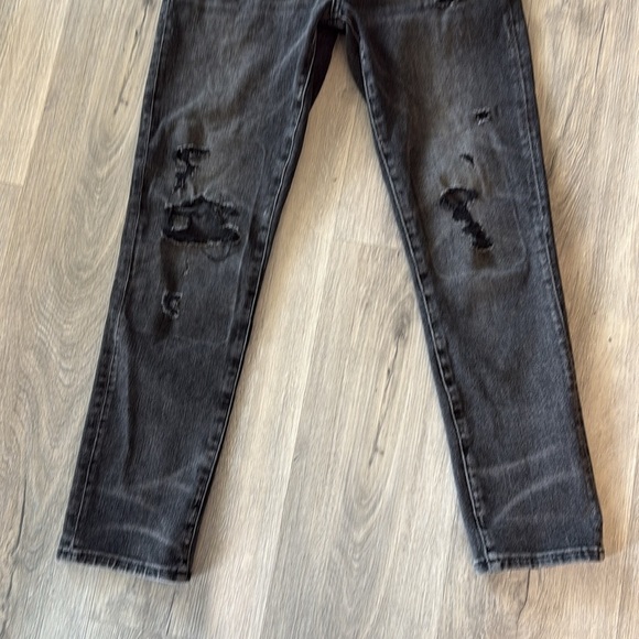 American Eagle Outfitters Black denim slim jeans size 28 - Picture 3 of 11